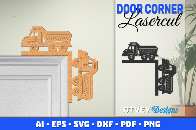 Door Corner Construction Lasercut