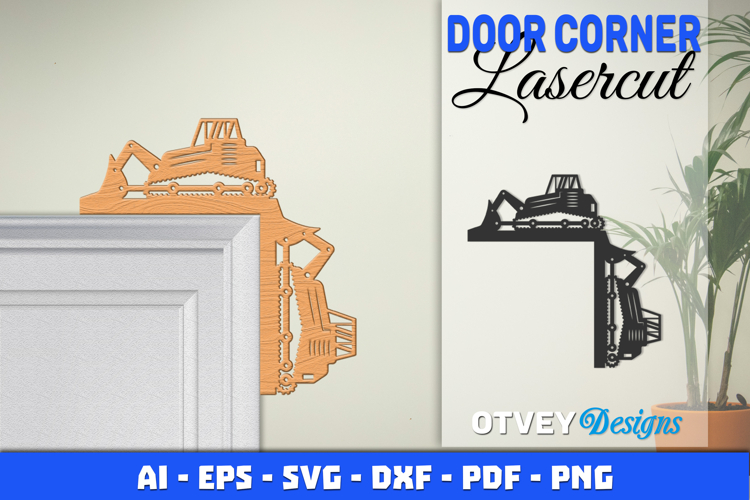 Door Corner Construction Lasercut
