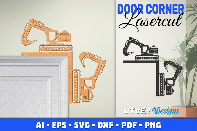 Door Corner Construction Lasercut