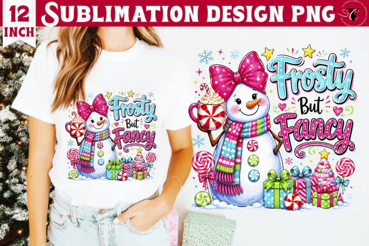 Dopamine Christmas sublimation | Pink Holiday Shirt Design
