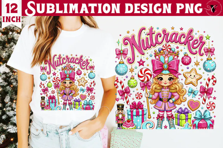 Dopamine Christmas sublimation | Pink Holiday Shirt Design