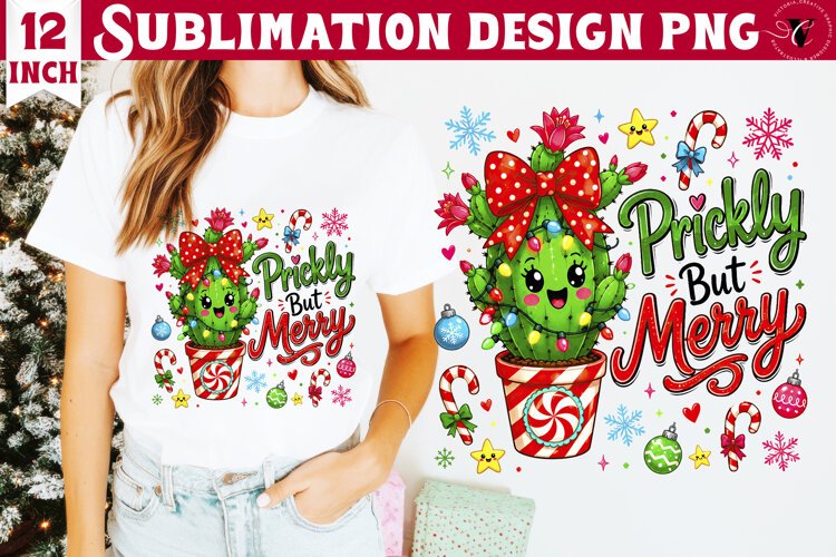 Dopamine Christmas sublimation | Pink Holiday Shirt Design example image 1