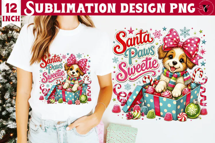 Dopamine Christmas sublimation | Pink Holiday Shirt Design