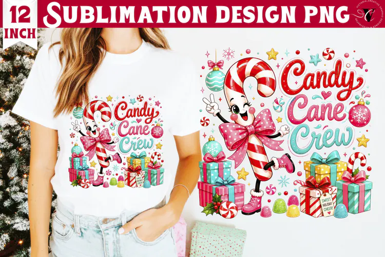Dopamine Christmas sublimation | Pink Holiday Shirt Design