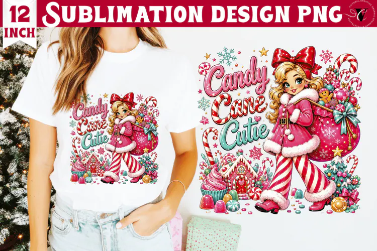 Dopamine Christmas sublimation | Pink Holiday Shirt Design