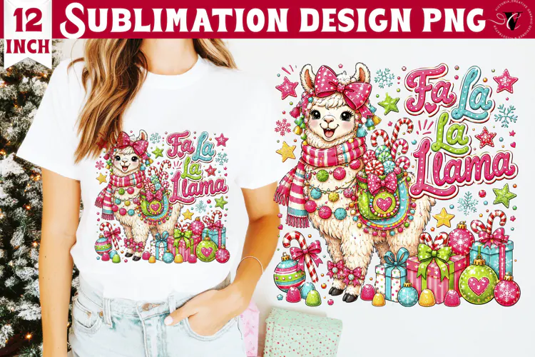 Dopamine Christmas sublimation | Pink Holiday Shirt Design