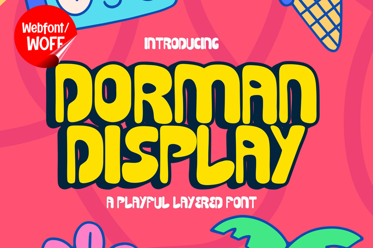 Dorman Display | Quirky Webfont for Creative Websites