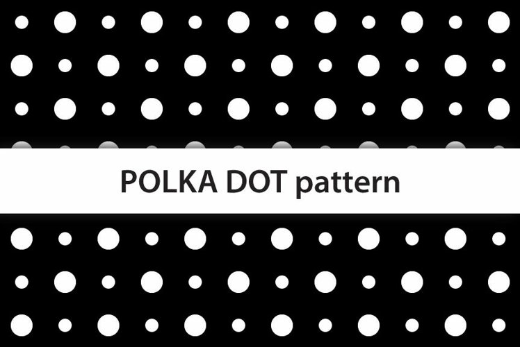 Polka dots color rainbow background example image 1