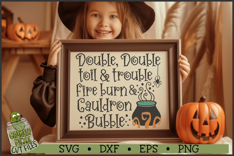 Double Double Cauldron SVG File