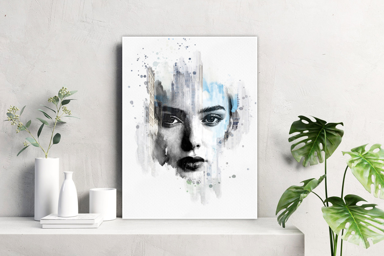 Editable Double Exposure Effect