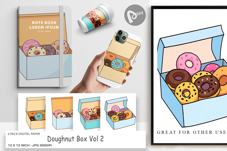 Donut Clipart Image 10