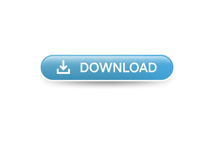 Download button with arrow icon element vector