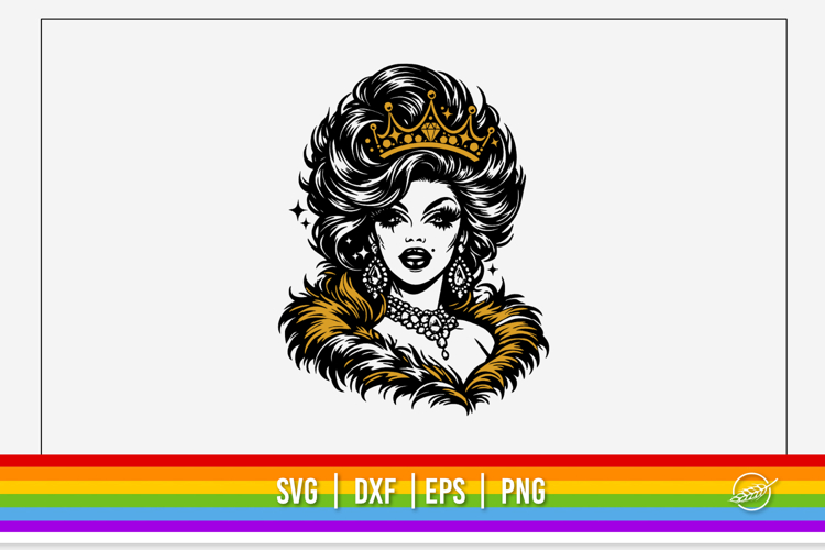 Drag Queen SVG