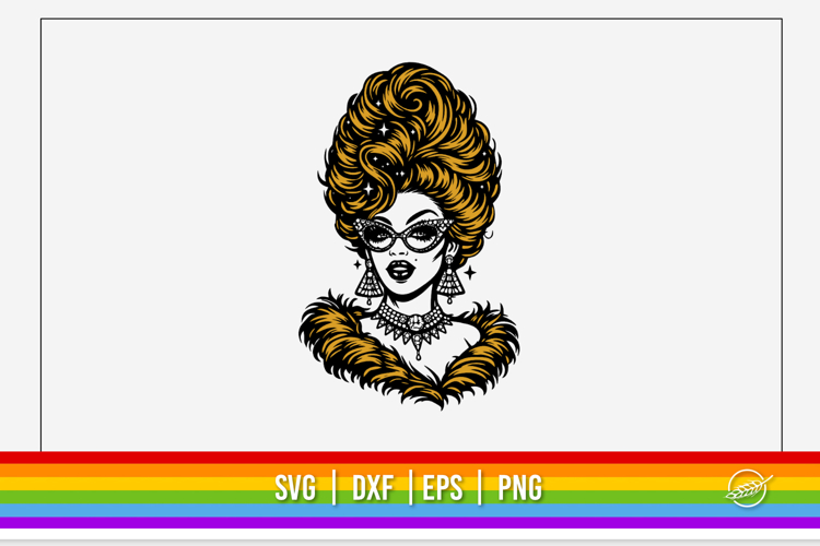 Drag Queen SVG