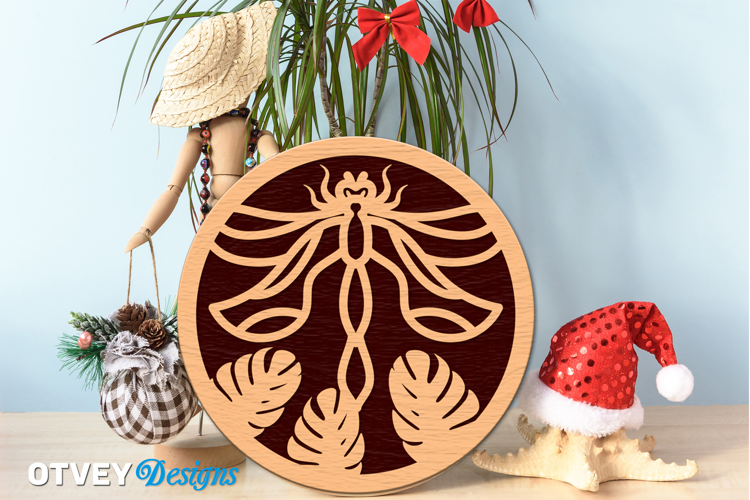 Dragon Fly Ornament wall Decor Lasercut