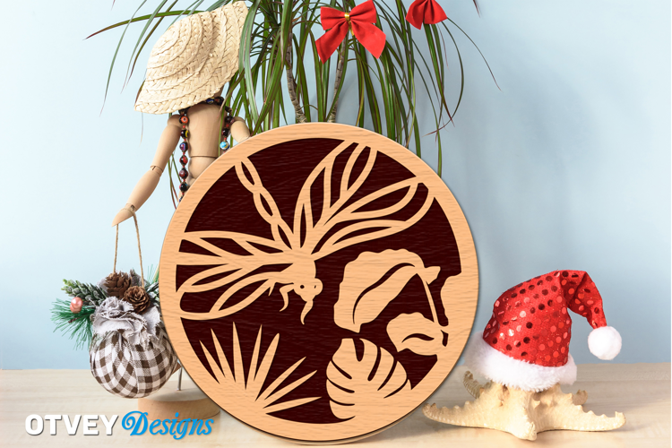Dragon Fly Ornament wall Decor Lasercut