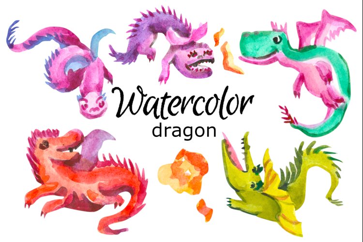 Dragons Clipart Image 2