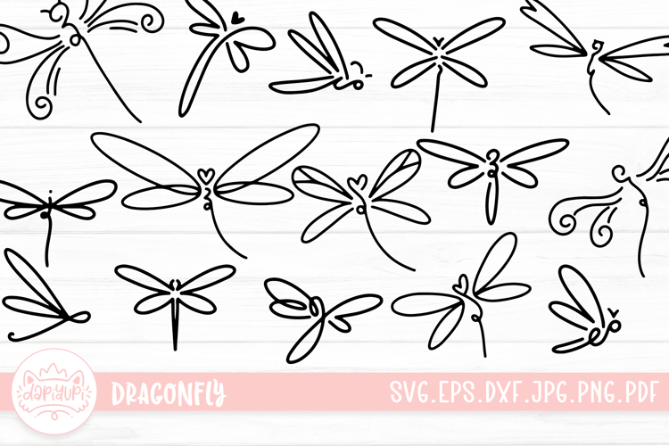 Dragonfly Outline