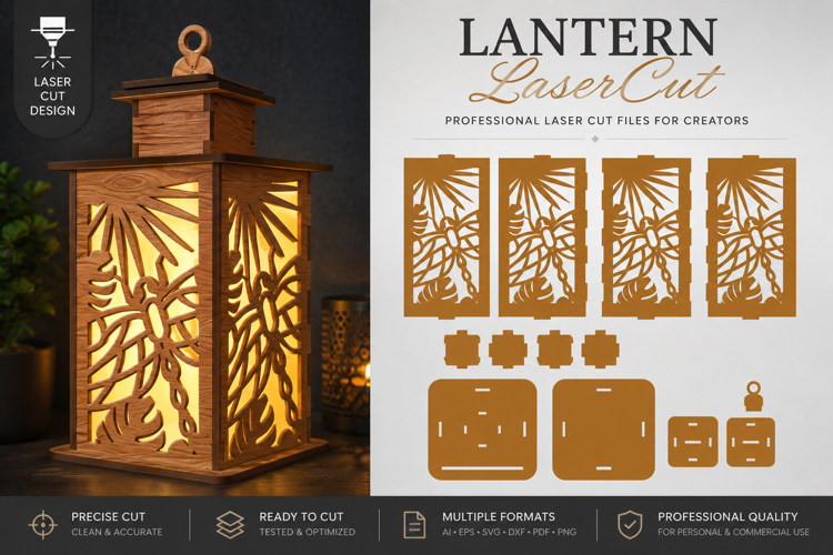 Dragonfly Lantern Lasercut