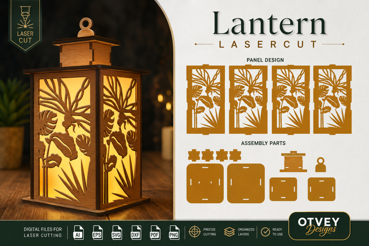 Dragonfly Lantern Lasercut