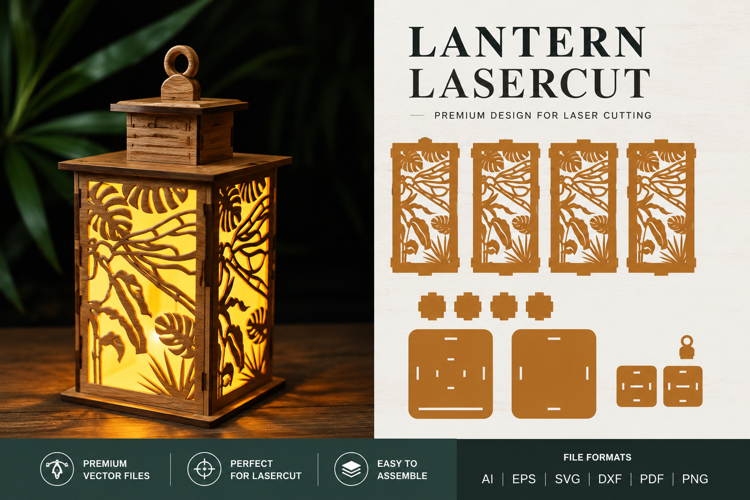 Dragonfly Lantern Lasercut