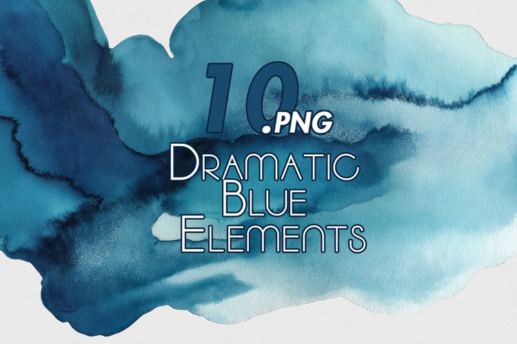 Dramatic Blue Elements