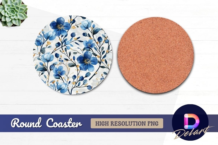 Blue Flowers Clipart Image 20