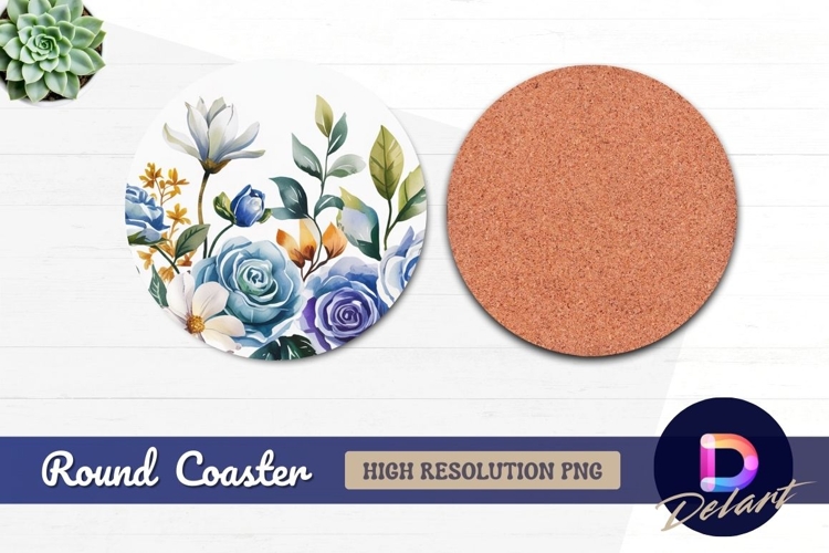 Blue Flowers Clipart Image 18