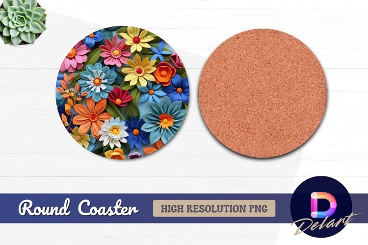 Blue Flowers Clipart Image 15