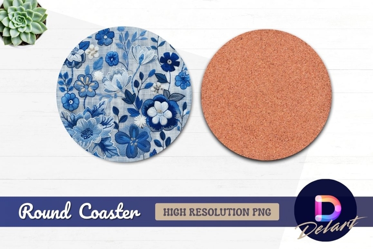 Blue Flowers Clipart Image 20