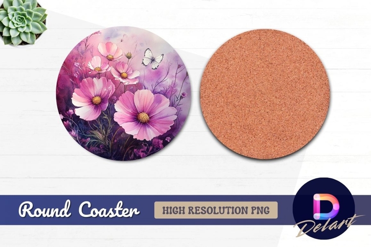 Pink Flowers Clipart Image 9