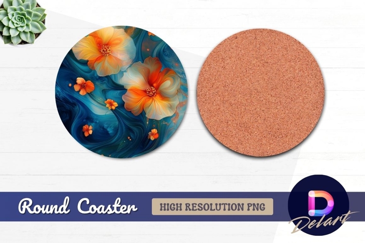 Blue Flowers Clipart Image 5