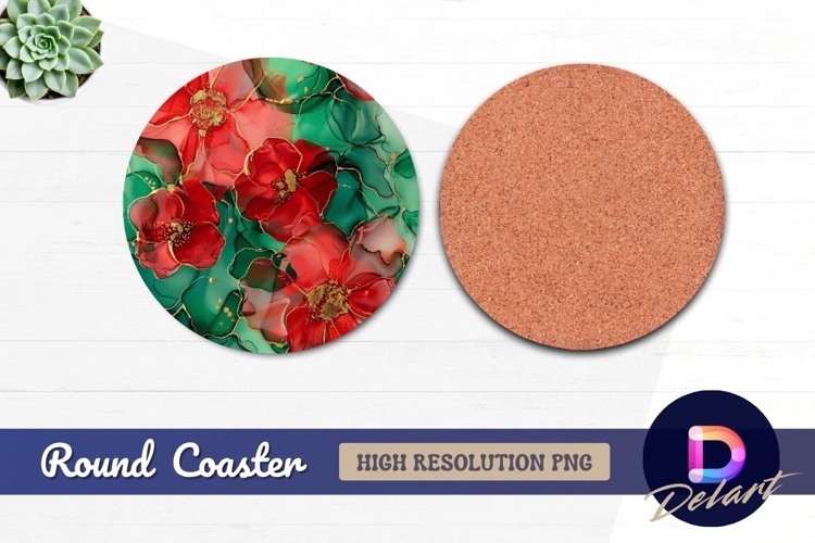 Red Flower Clipart Image 9