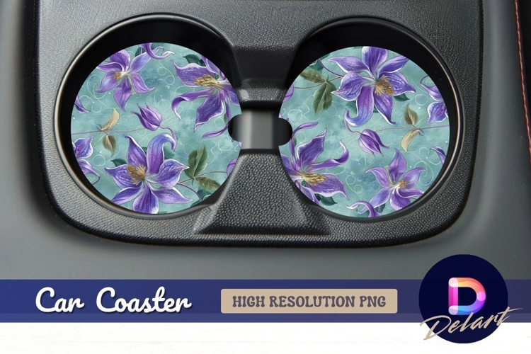 Purple Flower Clipart Image 12