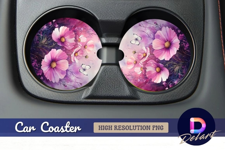 Pink Flowers Clipart Image 7