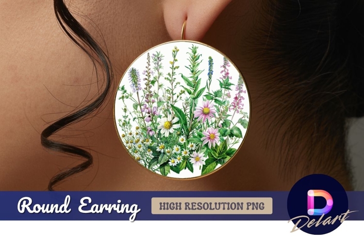 Purple Flower Clipart Image 23