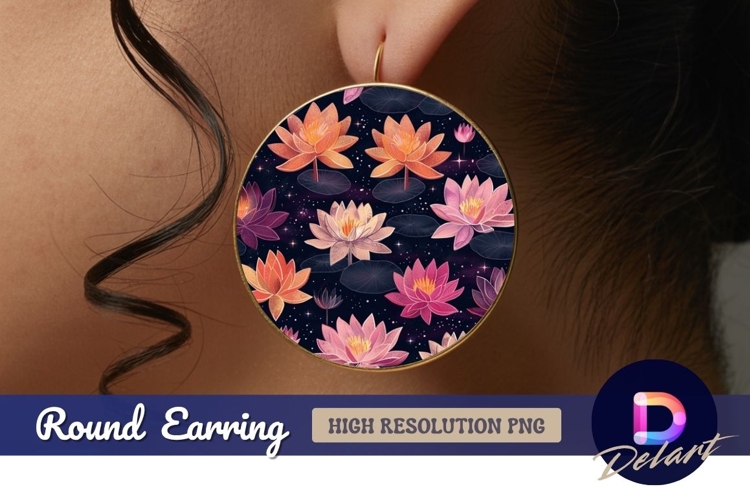 Lotus Flower Clipart Image 20