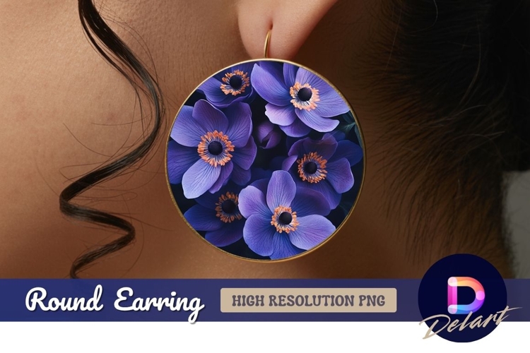 Purple Flower Clipart