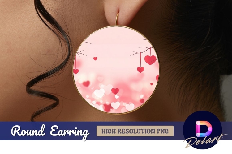 Pink Heart Background Image 12