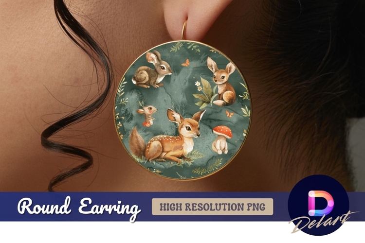  Woodland Animals Clipart