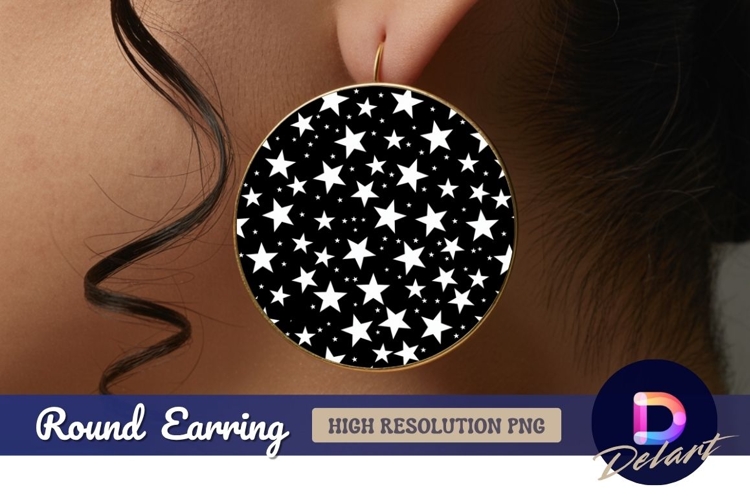 Star Black And White Clipart Image 8