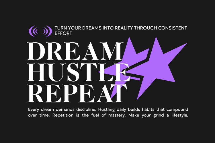 Hustle Tshirt Design Image 15