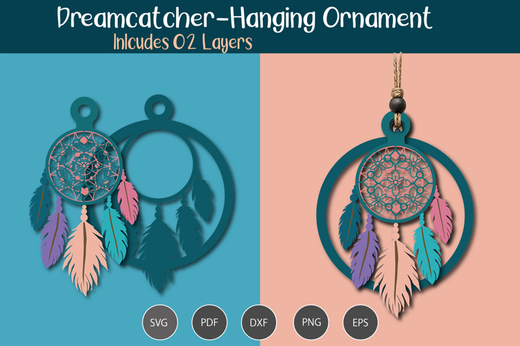 Hanging Dreamcatcher Ornament