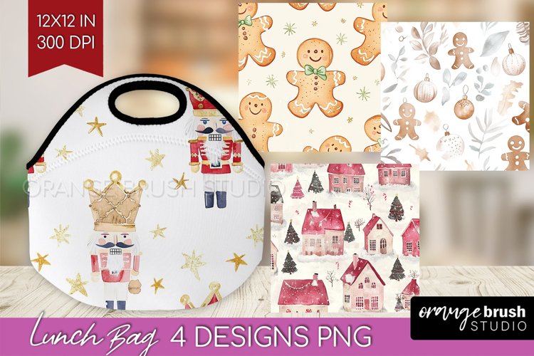 Dreamy Christmas Lunch Bag - Christmas Lunch Bug PNG