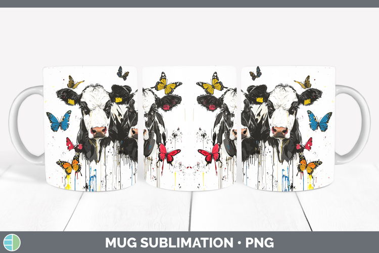 Cow Sublimation Designs Image 20