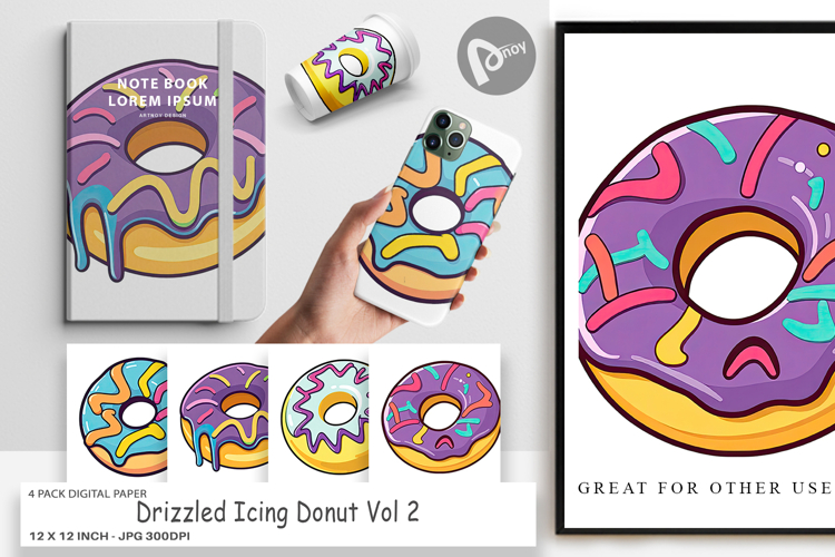 Donut Clipart Image 8