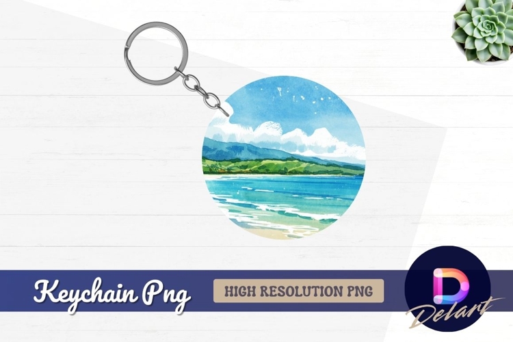 Beach Scene Clipart Image 4