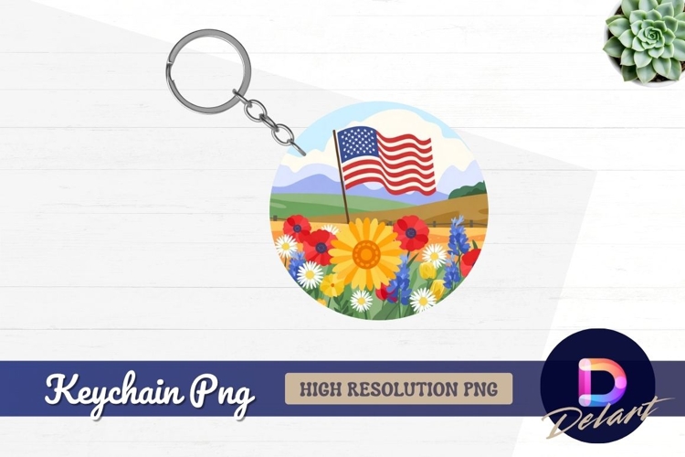 American Flag Clipart Image 16