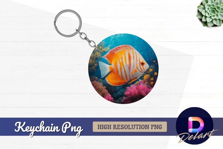 Tropical Fish Clipart Image 6