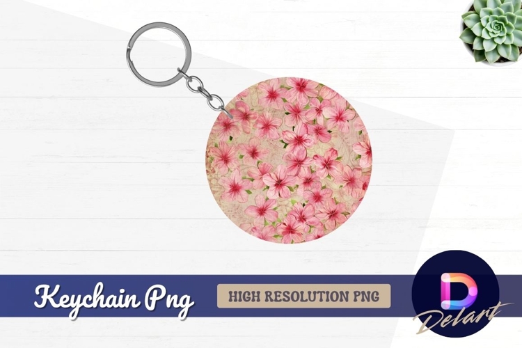 Pink Flowers Clipart Image 11